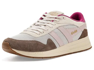 GOLA DELTA WOMEN'S SHOES OFF WHITE/OTTER/CHALK PINK: 8.5 B - MEDIUM