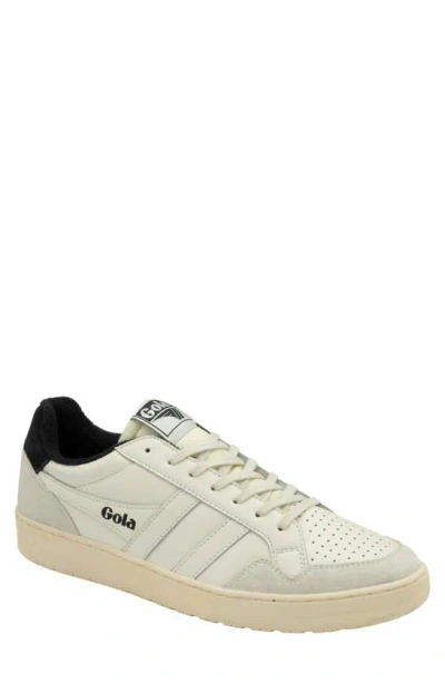 Gola Eagle Sneaker In Off White/ Black