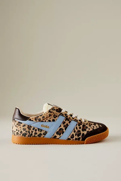 Gola Elan Leopard Trainers In Multicolor