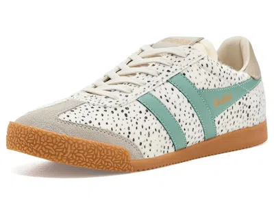 Gola Elan Savanna Cheetah-print Sneakers In Silver
