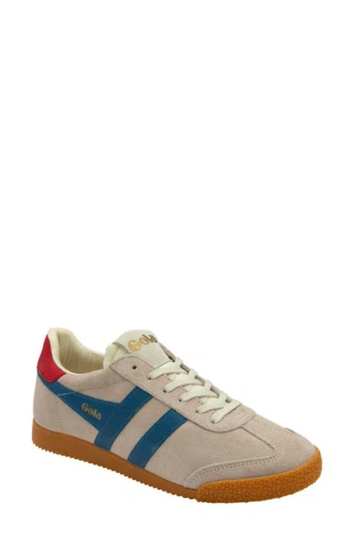 Gola Elan Sneaker In Blossom/ Marine Blue/ Deep Red