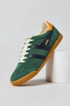Gola Men's Elan Suede Sneaker In Evergreen/black/dark Sun, Men's At Urban Outfitters