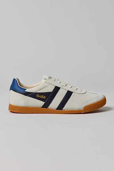 Gola Men's Elan Suede Sneaker In Off White/black/moonlight, Men's At Urban Outfitters