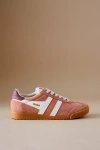 Gola Elan Suede Trainers In Brown