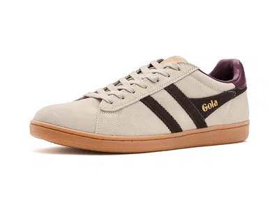 Gola Viper Logo-print Panelled Sneakers In Neutral