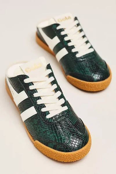Gola Exclusive Elan Mule Sneakers In Green