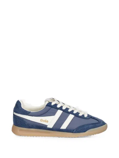Gola Firefly Logo-print Sneakers In Blue