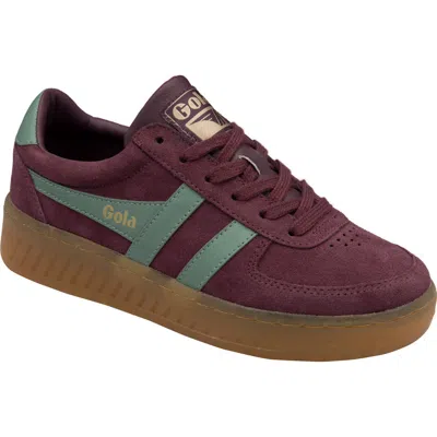Gola Grandslam Sneaker In Burgundy