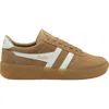 Gola Grandslam Sneaker In Light Caramel/white/gum