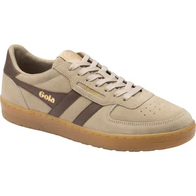 Gola Hawk 86 Sneaker In Bone/root/gum