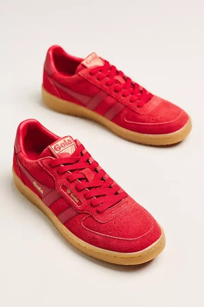Gola Hawk Suede 86 Sneakers In Red