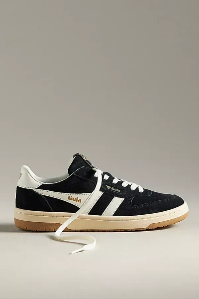 Gola Hawk Suede Sneakers In Black
