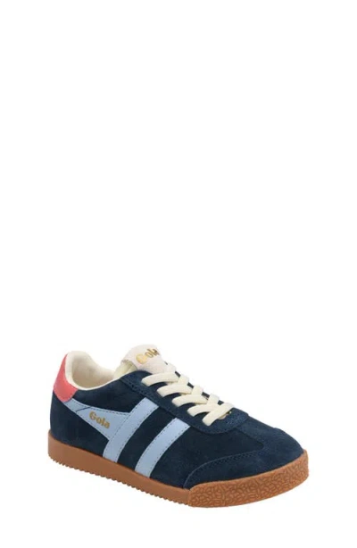 Gola Kids' Elan Leather Sneaker In Multi