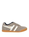 Gola Man Sneakers Grey Size 8 Leather, Textile Fibers In Grey