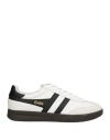Gola Man Sneakers White Size 9 Leather, Textile Fibers In White