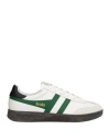 Gola Man Sneakers White Size 9 Leather, Textile Fibers In White
