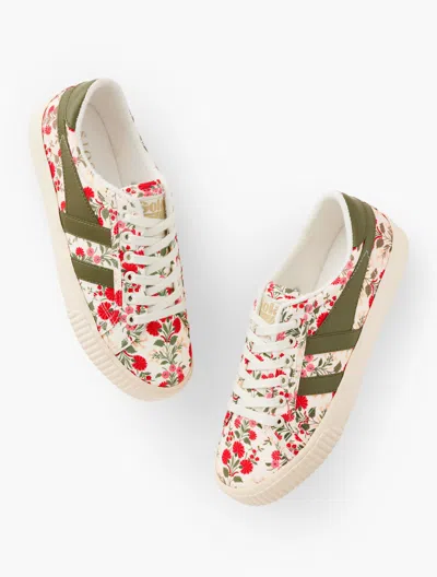 Gola Â® Mark Cox Tennis Sneakers - Floral Ditsy - Ivory - 6m Talbots