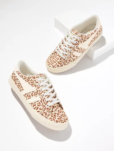 Gola ® Mark Cox Tennis Sneakers - Alluring Leopard - Ivory/cobblestone - 11m Talbots In Brown