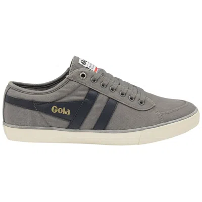 Gola Men's Classics Comet Plimsoll Sneakers In Ash/navy In Multi