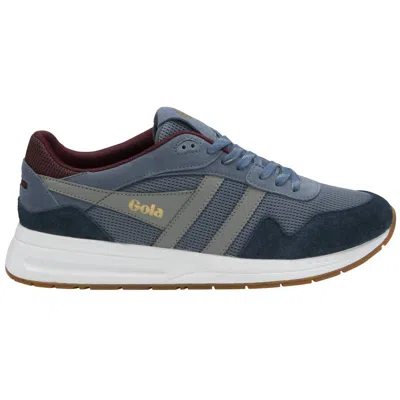 Gola Men's Delta Sneaker In Moonlight/navy/cement In Multi
