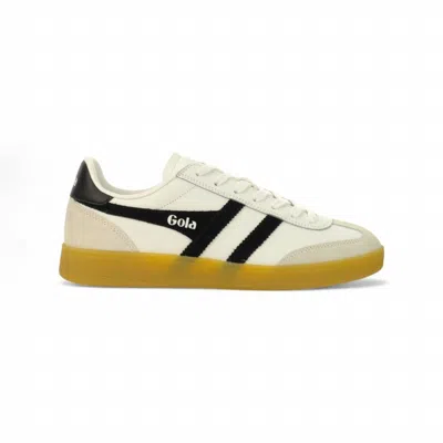 Gola Men's Viper Leather Sneaker In White/black/gum In Multi