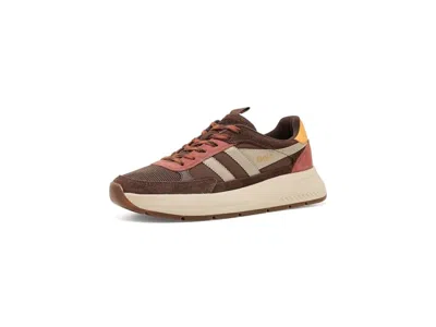 Gola Phoenix Women's Shoes Dark Brown/orange Spice/sun: 9.5 B - Medium, Synthetic