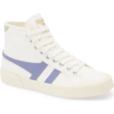 Gola Rally High Top Sneaker In White