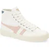 Gola Rally High Top Sneaker In White