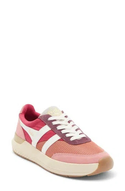 Gola Raven Low Top Sneaker In Red