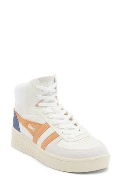 Gola Slam Trident Trainer Sneaker In White