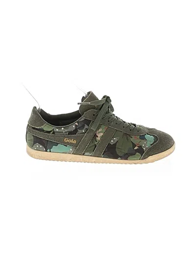 Pre-owned Gola Sneakers In Green