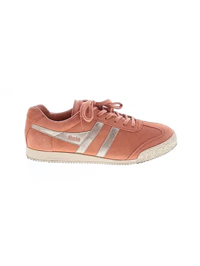 Pre-owned Gola Sneakers In Orange