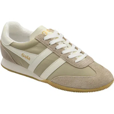 Gola Sprinter Suede-panelled Sneakers In Brown