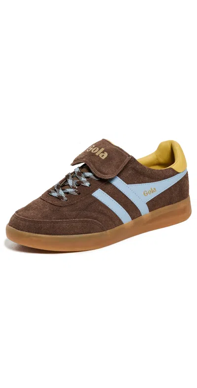 Gola Stadia '86 Sneakers Dark Brown/air/pollen