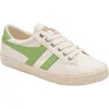 Gola Tennis Mark Cox Sneaker In Off White/patina Green