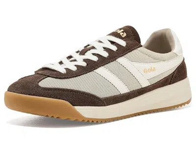 Gola Tornado '88 Mesh Women's Shoes Bone/dark Brown/off White: 10 B - Medium In Multi