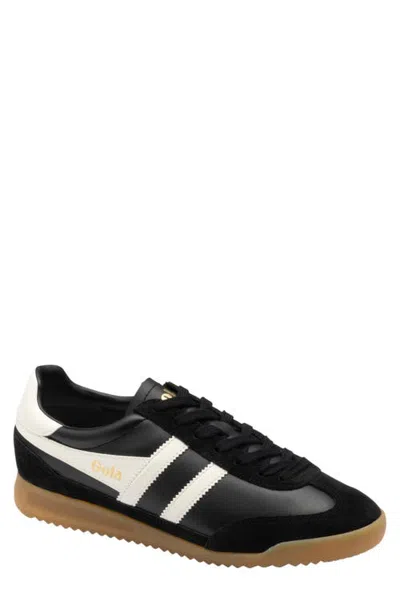 Gola Tornado Leather Sneaker In Animal Print