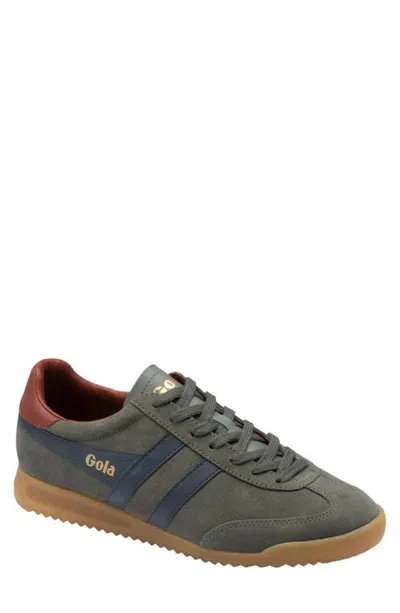 Gola Torpedo Sneaker In Conifer/navy/rust