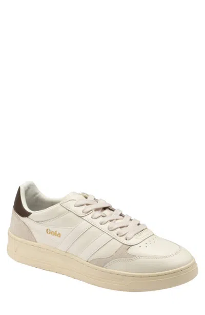 Gola Union Leather Sneaker In Animal Print