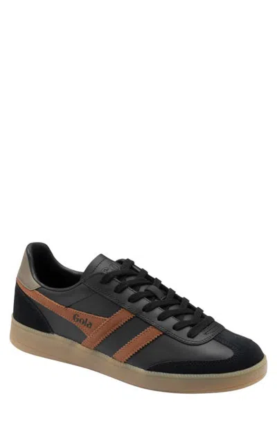 Gola Viper Sneaker In Black/umber/urban Moss