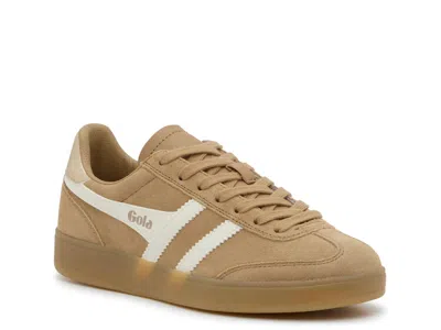 Gola Viper Side-stripe Panelled Sneakers In Brown