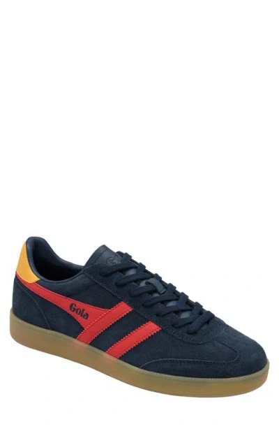 Gola Viper Sneaker In Navy/red/sun