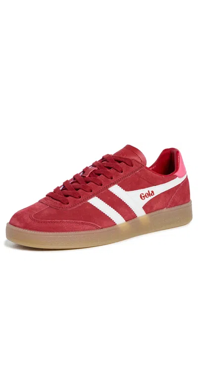 Gola Viper Sneakers Lollipop/off White/bubble Gum In Red