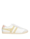 GOLA GOLA WOMAN SNEAKERS WHITE SIZE 8 TEXTILE FIBERS