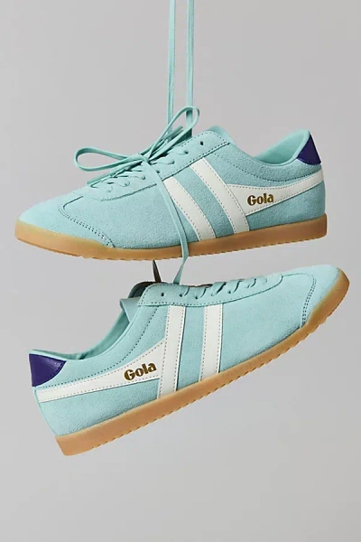 Gola Women's Bullet Suede Sneaker In Surf/off White/pale Gum, Women's At Urban Outfitters