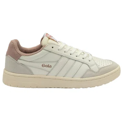 Gola Women's Eagle Sneaker In Off White/peony In Multi