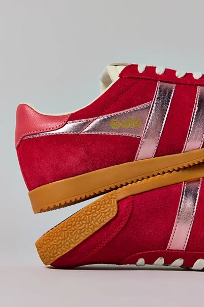 Gola Women's Elan Glitz Sneaker In Red/pink/coral, Women's At Urban Outfitters In Multi