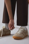 Gola Women's Elan Sneaker In Bone/light Caramel/terrace, Women's At Urban Outfitters In Brown