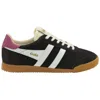 Gola Women's Elan Sneakers In Black/off White/fuchsia In Black