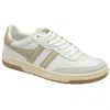Gola Women's Falcon Mirror Sneakers In White/gold In Multi